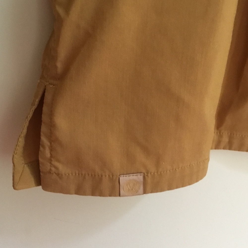 Lululemon Against Convention 1/4 Zip Long Sleeve Shirt Spiced Bronze - Picture 9 of 11